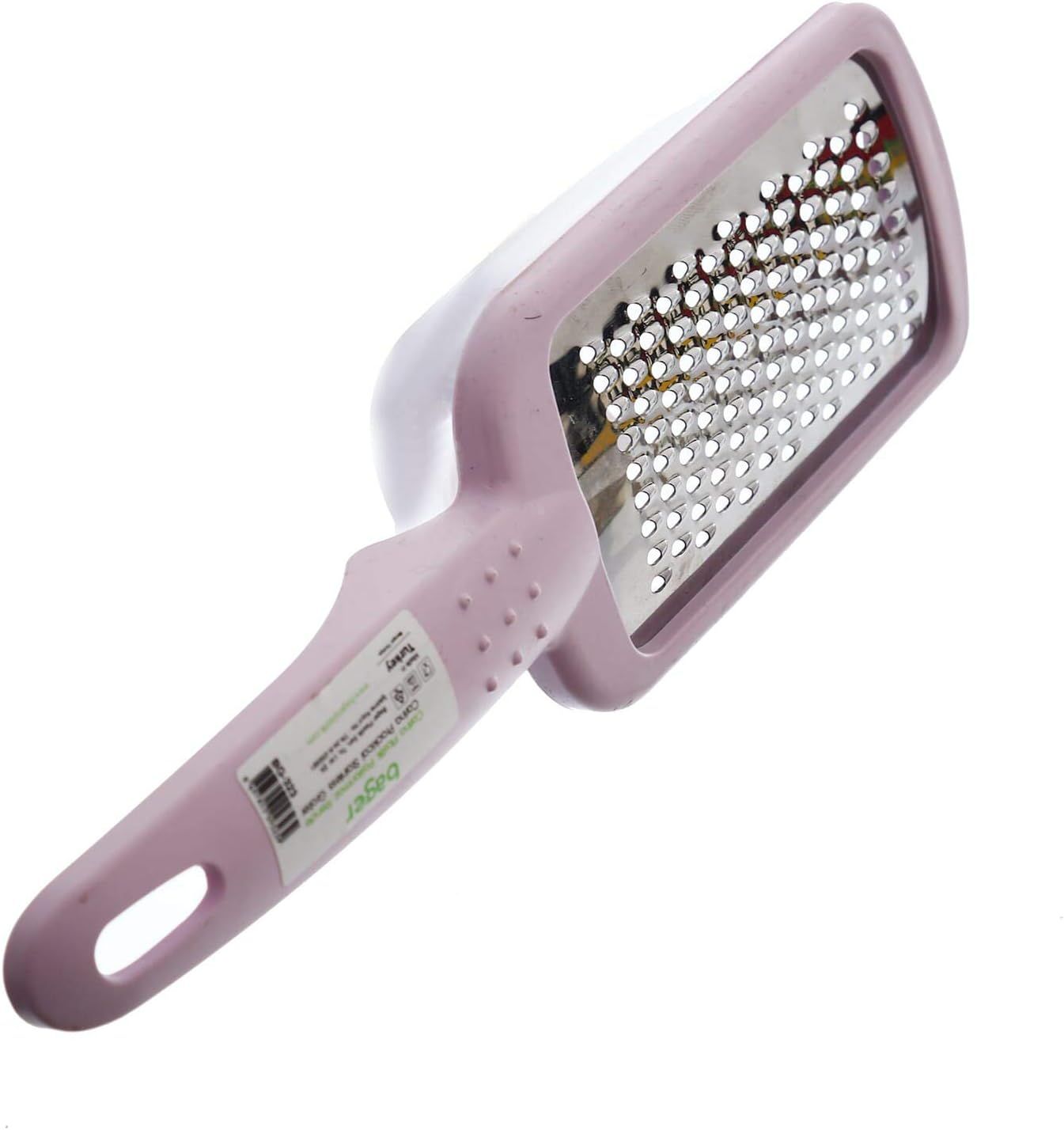 Bager BG-323 Stainless Steel Grater With Plastic Handle and Container - Multi Color