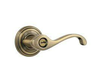 Union 2lever with scroll design AB FINISH HANDLE 2L-100-05-06-95-AB