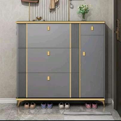 Sliding door Shoe Rack- Lockable Shoe cabinet #SC101