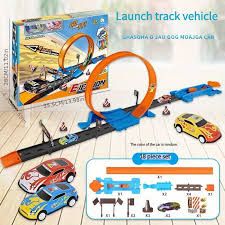 JAYHOL 40PC Toy Track W/4PC Car (B1841693) SNMT