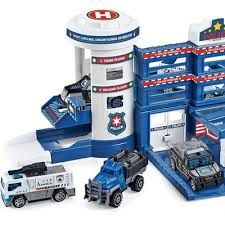 JAYHOL Toy Police Parking Lot (B2772054) SNMT