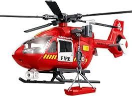 Toy Star 1:12 Fire Rescue Helicopter 666-51Q
