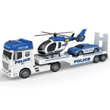 Toy Star 1:12 Scale City Police Tow Truck