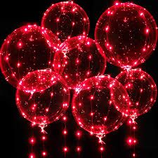 Balloon With LED Light - Large Size - Lights Up to 15 Hours RED (LED-BALLOON-RD )