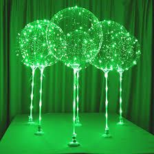 Balloon With LED Light - Large Size - Lights Up to 15 Hours GREEN (LED-BALLOON-GN )