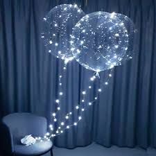Balloons With LED Light - Large Size 12inch - Lights Up to 15 Hours White (LED-BALLOON-WE)