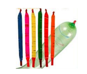 Balloons Fancy Long 100Pcs/Pkt FU058L Rocket Balloons