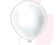 Fun house party balloons 10 balloons suitable for helium of air 12927-MC