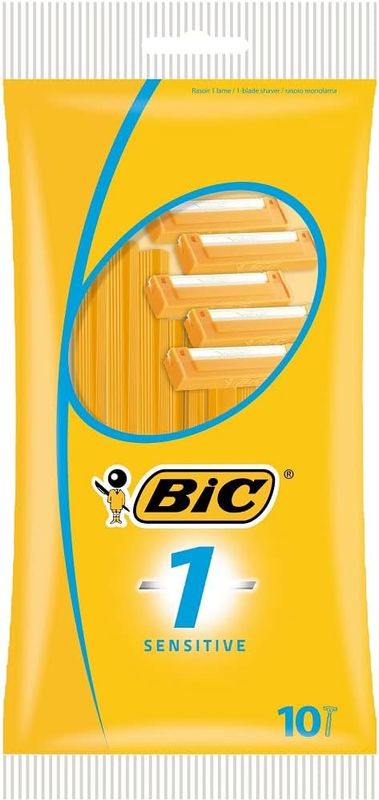 BIC 1, Pack 12, Single Blade Razor