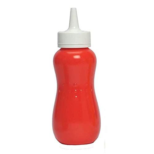 Gluman Squeezy Sauce Bottle 390ml For Clean &amp; Mess-Free Dispensing | 100% Food Grade | Dishwasher Safe | Freezer Safe | Ergonomically Designed | Reusable