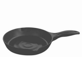 Servewell skillet melamine serving platter 8.9&quot;
