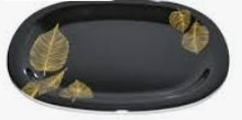 Servewell Deco Serving Platter 31cm white tropical design