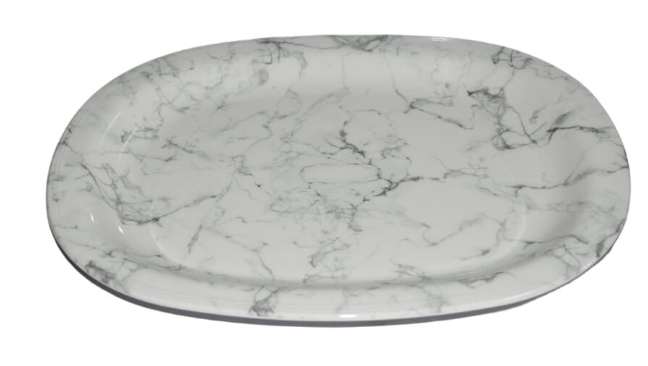 Servewell Deco serving platter 31cm Carrara design