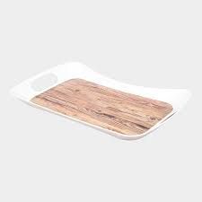 Servewell osaka melamine tray 39x27cm walnut design