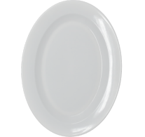 Oasis melamine oval plate 10.5&quot; #P0-10