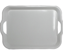 Melamine serving Oasis tray plain 43x32cm #TO-02