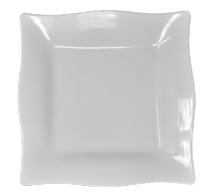 Oasis melamine square dish #P0-19 White or black 6pcs set