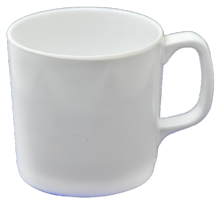 Oasis Melamine white tea mugs 1Pcs Mug C0-02