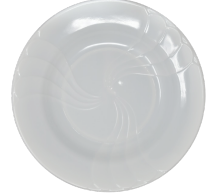 Oasis mid swirl dinner plate 10inch PO-017 Cream or white 6pcs set