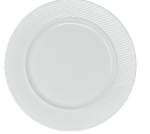 Melamine Side plate 8 inch white or cream plate #Oasis PO-11 6pcs set