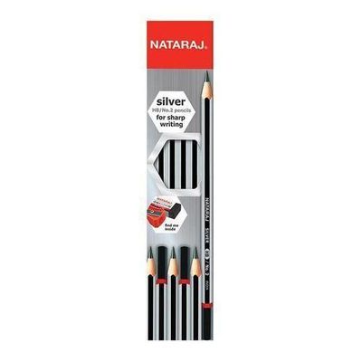 Nataraj Silver Pencil HB (12 Pieces)