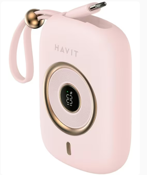 Havit Fast charging Power Bank PB5214 10000mAh PD 35W Sky Blue or Pink