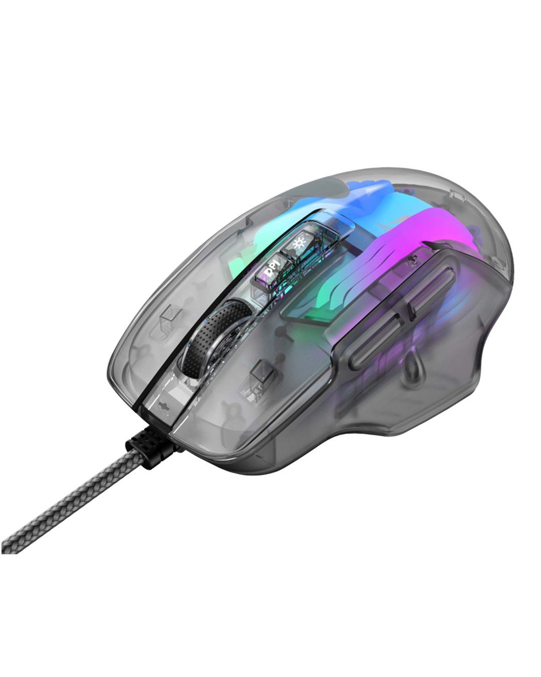 HAVIT MS1011SE Gaming Mouse, 1200-7200dpi, 6 buttons, Programmable, RGB, 113g, 1.5m, USB,