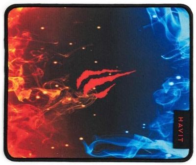 Havit Gamenote MP846 Gaming Mouse Pad - 250 × 210 × 2mm, Non-Slip Rubber Base, Smooth Waterproof Surface, Durable Anti-Fray Stitched Edges, Compact Mouse Mat for Gaming &amp; Office