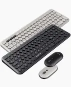 Havit Wireless Full Keyboard – KB254GCM white, Black, Grey Blue