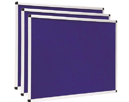 Notice Board 90x60cm (3X2) Blue ARTPRO