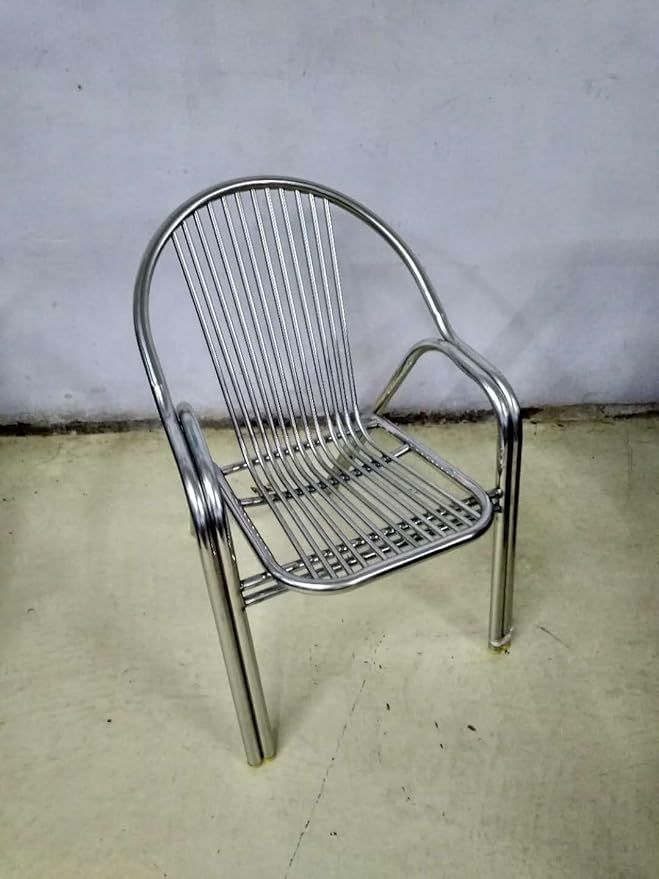 Stainless Steel arm Chair DECORPRO