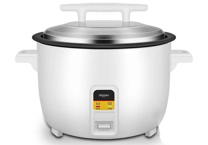 23L Large Capacity Rice Cooker for Commercial Hotel &amp; Home Use - Old-Fashioned Style, Cooks for 4-40 People, Canteen Hotel Approved