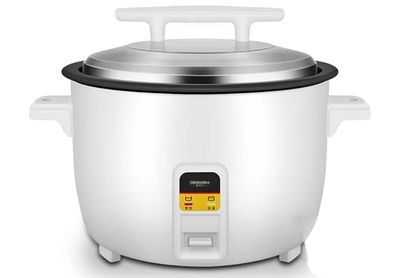 23L Large Capacity Rice Cooker for Commercial Hotel &amp; Home Use - Old-Fashioned Style, Cooks for 4-40 People, Canteen Hotel Approved