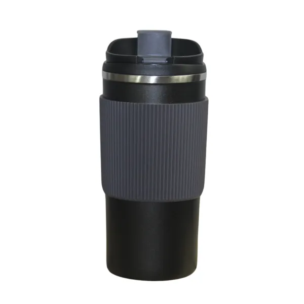 Travel Mug Flask 450ml #557 Kings Red White Grey Black