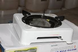 Moto Sawa Single Burner gel stoves-Teflon