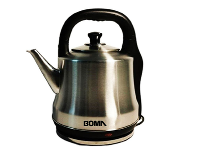BOMA Stainless Steel Electric Kettle 4L 1800W BM1906 - Efficient Boiling, Compact Design