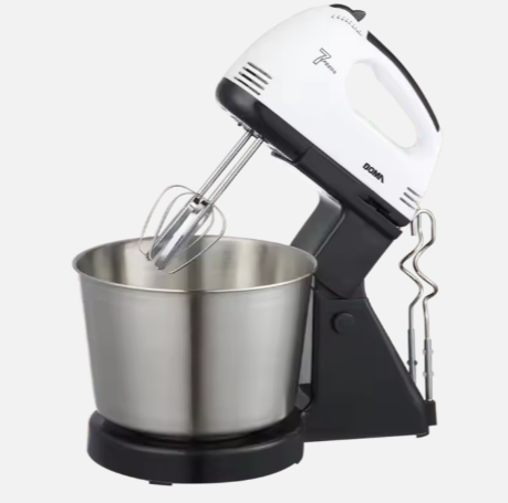 BOMA 7 Speed Electric Hand Dough Mixer Stand Mixer Food Mixer With Stainless Bowl bm-133T