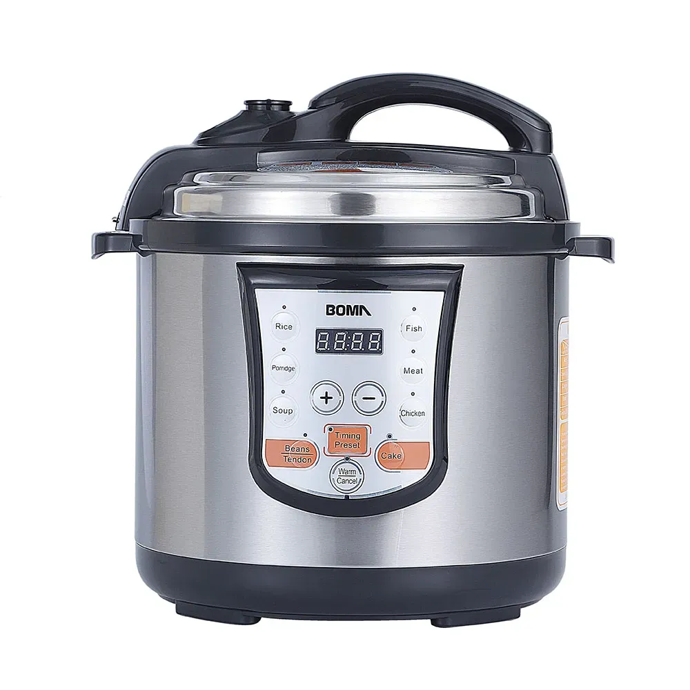 BOMA ELECTRIC PRESSURE COOKER BM 60 (6L) - 18 Functions, 3 Variable Pressure Selections
