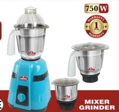 Rashnik Galaxy mixer grinder blender with stainless steel jars 750W