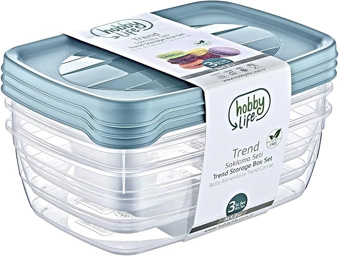 Festiva Storage Box Value Pack 3pcs 850ml Hobby Life 02 1357