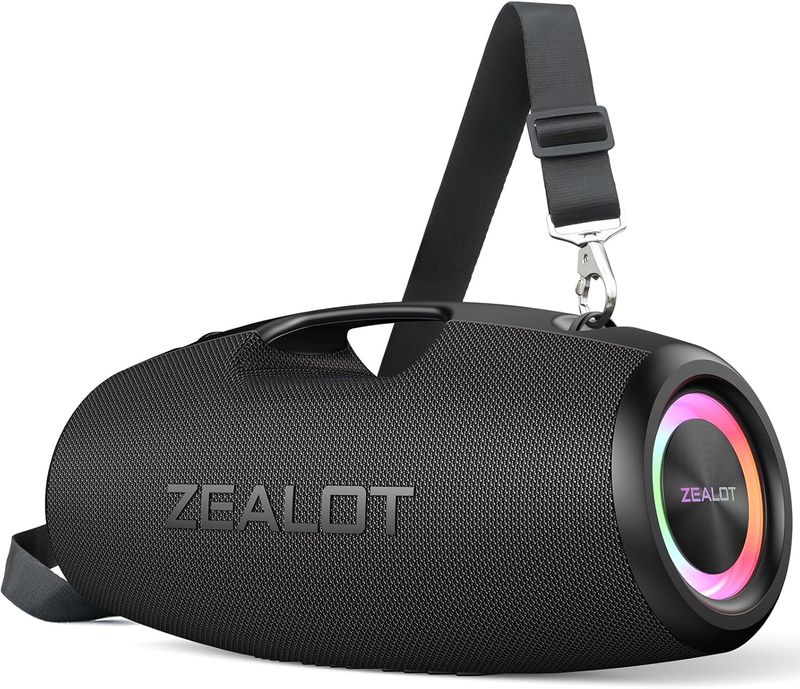 ZEALOT S78 High Power 100W Portable Bluetooth Speakers Powerful Soundbox Wireless Subwoofer Stereo Super Bass Mp3 Player Boombox