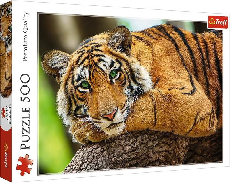 TIGER PORTRAIT 500 PCS PUZZLE [TR37397] TREFL