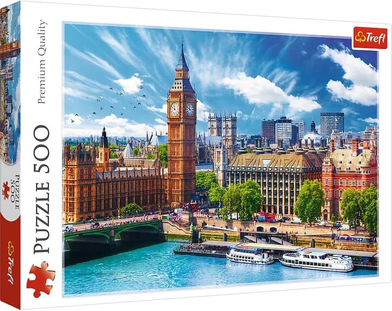 SUNNY DAY IN LONDON 500 PCS PUZZLE [TR37329] TREFL