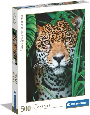JAGUAR IN THE JUNGLE 500PCS PUZZLE [35127] CLEMENTONI