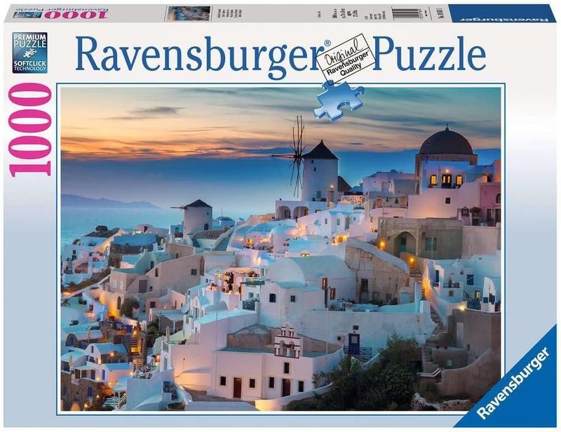 EVENING IN SANTORINI 1000 PCS PUZZLE [196111] RAVENSBURGER