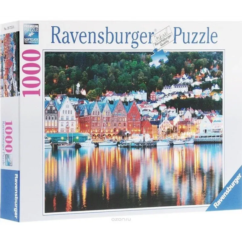 BERGEN NORWAY 1000 PCS [197156] RAVENSBURGER