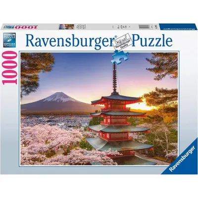 CHERRY BLOSSOM VIEW, FUJI 1000 PCS PUZZLE [170906] RAVENSBURGER