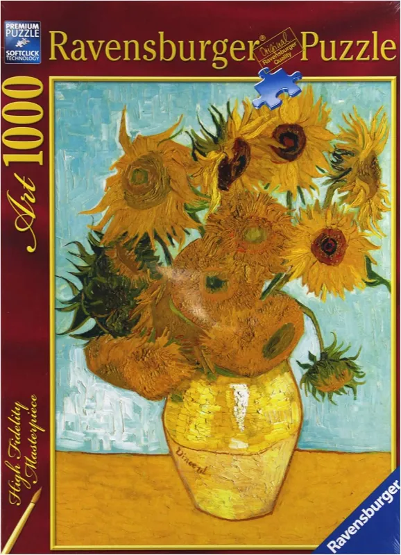 VAN GOGH: SUNFLOWERS 1000PCS PUZZLE [158058] RAVENSBURGER