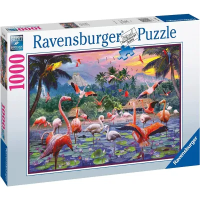 PINK FLAMINGOS 1000PCS PUZZLE [17082] RAVENSBURGER