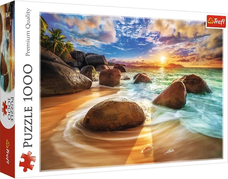 SAMUDRA BEACH, INDIA 1000PCS PUZZLE [10461] TREFL